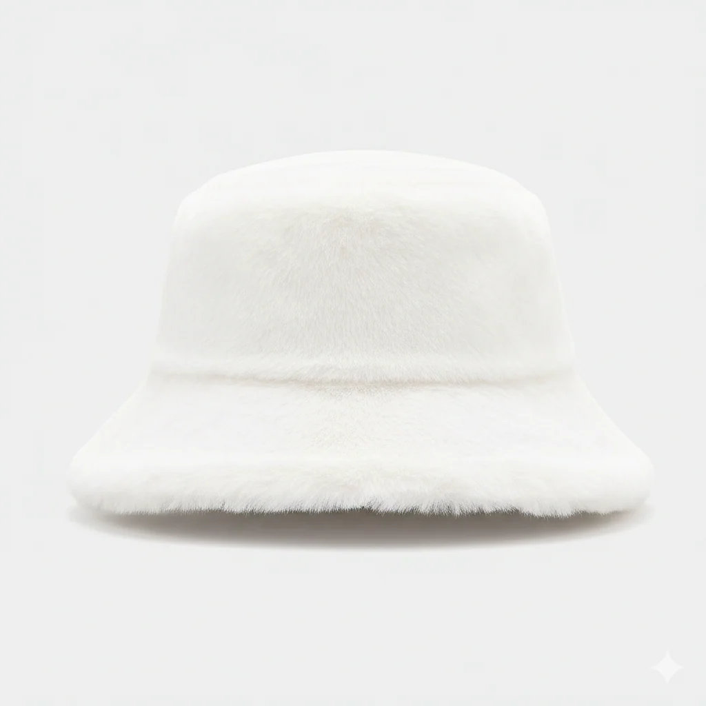 Plush Bucket Hat - Image 4