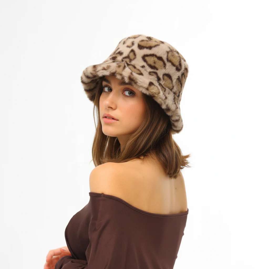 Plush Bucket Hat - Image 5